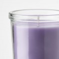JÄMNMOD Scented candle in glass
