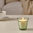 VÄLDOFT Scented candle in glass