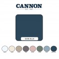 Bedding Sets| Cannon Cannon Heritage Solid 3-Piece Dark Blue Full/Queen Duvet Cover Set - LJ86334