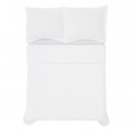 Bedding Sets| Cannon Solid Percale 3-Piece White King Duvet Cover Set - BI13605