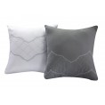 Bedding Sets| Chic Home Design Grace 8-Piece White Queen Comforter Set - TJ26005