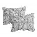 Bedding Sets| Chic Home Design Halpert 6-Piece Silver King Comforter Set - EO57457