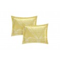 Bedding Sets| Chic Home Design Napoli 3-Piece Yellow King Quilt Set - EV41817