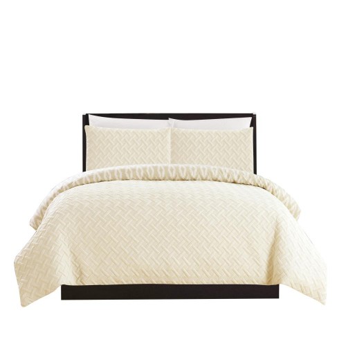 Bedding Sets| Chic Home Design Ora 3-Piece Beige King Comforter Set - EB23348
