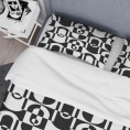 Bedding Sets| Designart 3-Piece Black Twin Duvet Cover Set - LE99145