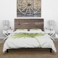 Bedding Sets| Designart 3-Piece Green Queen Duvet Cover Set - BP45761