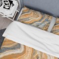 Bedding Sets| Designart 3-Piece Orange Twin Duvet Cover Set - OS04162