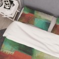 Bedding Sets| Designart 3-Piece Red King Duvet Cover Set - QD30183