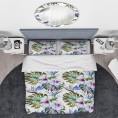 Bedding Sets| Designart 3-Piece White King Duvet Cover Set - ZC79450