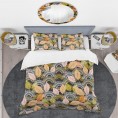 Bedding Sets| Designart Designart Duvet covers 3-Piece Multi-color Queen Duvet Cover Set - ON16187