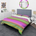 Bedding Sets| Designart Designart Duvet covers 3-Piece Pink King Duvet Cover Set - BV36337