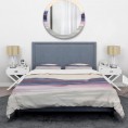 Bedding Sets| Designart Designart Duvet covers 3-Piece Purple King Duvet Cover Set - UY90199