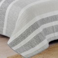 Bedding Sets| Estate Collection Delray 3-Piece Grey King Quilt Set - TU34216
