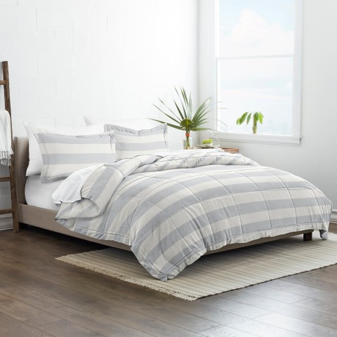 Bedding Sets| Ienjoy Home Home 3-Piece Light Blue King/California King Comforter Set - PR14771