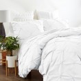 Bedding Sets| Ienjoy Home Home 3-Piece White King/California King Duvet Cover Set - ON02063