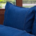 Bedding Sets| Karin Maki Karin Maki Denim Blue Denim California King Comforter Set - JW56213