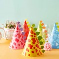 20 Pieces Dinosaur Party Hats Birthday Party Cone Dinosaur Hats Craft Art Kit Make Your Own Dinosaur Paper Hats for Kids Birthday Party Supplies 5 Styles
