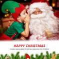 6 Packs Christmas Elf Felt Hat Santa Elf Hats Jingle Bells Xmas for Kids Adults Holiday Theme Photos Props Christmas Party Favors