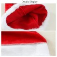 6 Pieces Christmas Hat ,Santa Hat Xmas Holiday Hat Bells,Classic Red Xmas Holiday Hats for Party Costume