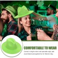 ABOOFAN St Patricks Day Hats Men Women Green Top Hat Leprechaun Hat Novelty Hats Dress Up Costume Hats for St. Patricks Day Party Favor Accessories
