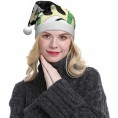 Beautiful panda bamboo Christmas Hat Santa Hat Xmas Holiday Hat Unisex Velvet Comfort Christmas Hats New Year Party