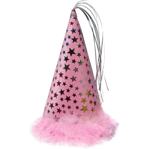 CHARMING Party Hat Blue Stars