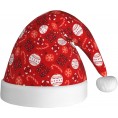 Christmas Hat Xmas Hat Holiday For Adults Unisex Santa Hat For Party Supplies