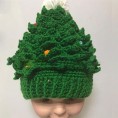Christmas Novelty Party Hats Xmas Tree Knitted Wool Hat for Kids Winter Party Dress Up Warm Hat Christmas Gifts for Boys and Girls