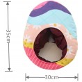 Cute Funny Party Hats Easter Decoration Props Easter Egg Hat Show Give Birthday Gifts Egg Hat