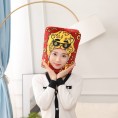 Funny Creative Party Hat Cartoon Cute Hat Dollar Leopard Fortune hat Photo Show Props Leopard Hat Lucky Hat