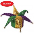 Glitz 'N Gleam Jester Hat w bells Party Accessory 1 count