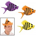 Luau Fish Hats asstd colors Party Accessory  1 count 1 Pkg