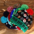 QYTS Christmas Led Light Up Hat Beanie Knitted Xmas Led Lights Hat Cap Unisex Winter Warm Novelty Party Hat for Christmas Holiday Festival Birthday Cap-I||20cm21cm