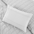 Comforters & Bedspreads| Amrapur Overseas Kane comforter set White Multi Reversible King Comforter (Blend with Polyester Fill) - ZC74311
