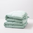 Comforters & Bedspreads| Cozy Essentials Seafoaom Solid Full/Queen Comforter (Microfiber with Down Alternative Fill) - IX89390