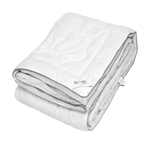 Comforters & Bedspreads| Enchante Home White Solid King Comforter (Cotton with Cotton Fill) - WS57827