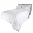 Comforters & Bedspreads| Hastings Home Hastings Home Comforters White Solid Full/Queen Comforter (Polyester with Polyester Fill) - RJ73038