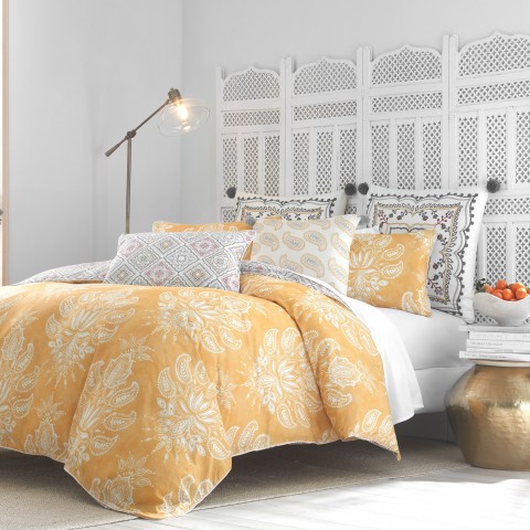 Comforters & Bedspreads| Heirlooms of India Landour Reversible King Comforter (Cotton with Polyester Fill) - QP18457