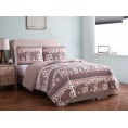 Comforters & Bedspreads| MHF Home MHF Home Elephant Print Quilt Set Multi Geometric Reversible King Quilt (Polyester with Polyester Fill) - CZ14590