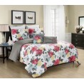 Comforters & Bedspreads| MHF Home MHF Home Gretchen Comforter-Set Multi Floral King Comforter (Polyester with Polyester Fill) - GW99714