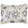 Comforters & Bedspreads| Rizzy Home Deja Queen Duvet Blue Medallion Queen Duvet (Cotton with Fill) - XQ61719