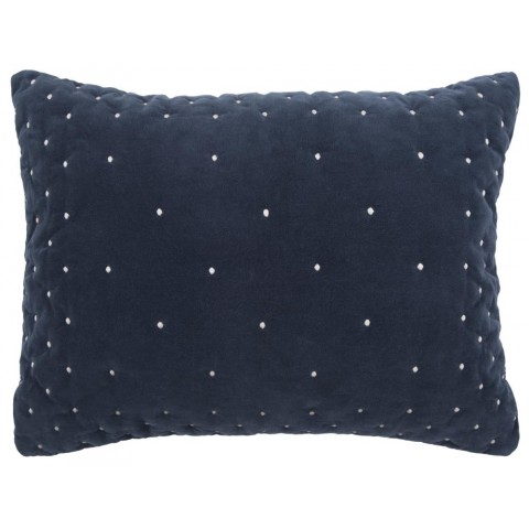 Comforters & Bedspreads| Rizzy Home Giavonna Indigo Sham Indigo Geometric King Quilt (Cotton with Fill) - JF10524