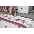 Comforters & Bedspreads| Rizzy Home Punk Rock Animal Stars Twin Comforter White Multi Twin Comforter (Cotton with Polyester Fill) - OJ38718