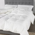 Comforters & Bedspreads| Sleep Solutions by Westex White Solid King Comforter (Cotton with Down Fill) - TM55468