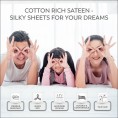 Bed Sheets| COLOR SENSE Queen Cotton Polyester Blend Bed Sheet - TA43197