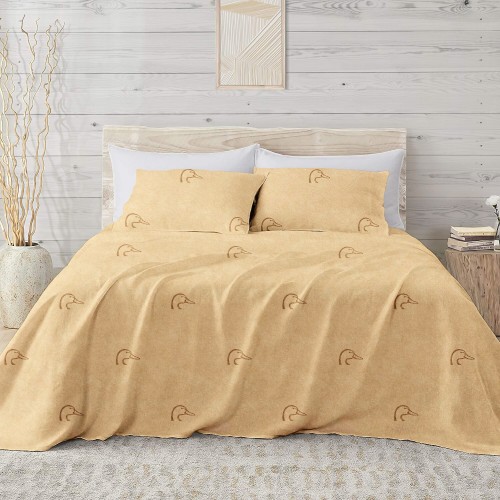 Bed Sheets| Ducks Unlimited Ducks Unlimited Plaid Twin Cotton Blend Bed Sheet - GN20257
