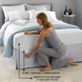 Bed Sheets| Fisher West New York Cooling Planet Twin Cotton 3-Piece Bed Sheet - AY44155