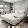 Bed Sheets| Fisher West New York King Cotton 4-Piece Bed Sheet - ER48872