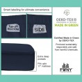 Bed Sheets| Fisher West New York King Cotton 4-Piece Bed Sheet - IC91332