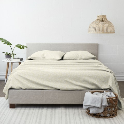 Bed Sheets| Ienjoy Home Home Queen Microfiber 4-Piece Bed Sheet - EC05518